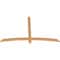 Ekena Millwork Bellingham Timber Gable Bracket, Western Red Cedar, 72"W x 45"H x 1 1/2"D x 3 1/2"F, 15/12 Pitch GBW072X45X0204BEL00SWR - alternate 2